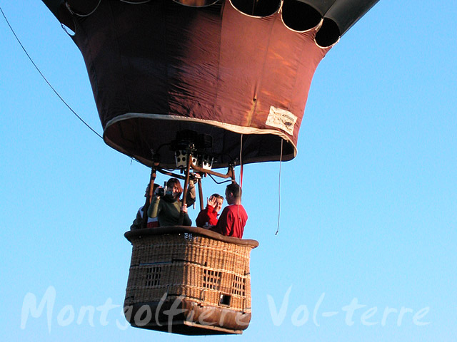 Terrain d'atterissage montgolfieres